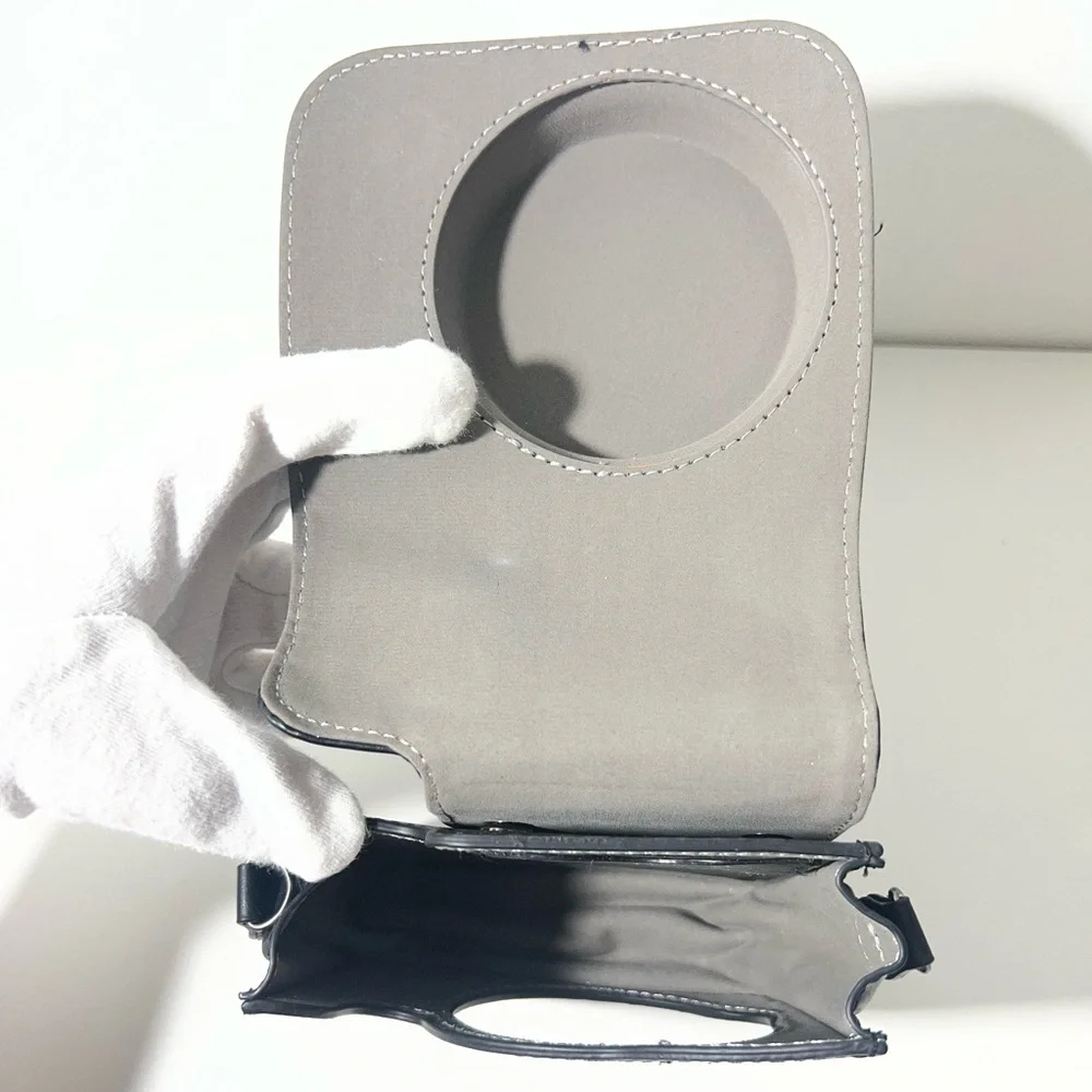 Fujifilm Instax Mini 8 Mini 8+ Mini 9 Instant Camera Leather Case W/ Strap